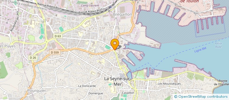 localisation de l'entreprise SARL SESLIYAN à LA SEYNE-SUR-MER