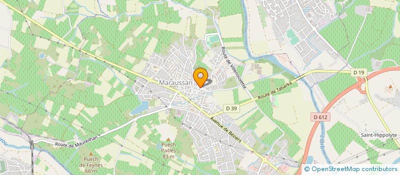 localisation de l'entreprise SARL SESMA DANIEL  MARAUSSAN