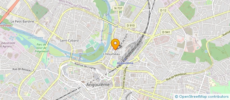localisation de l'entreprise SARL SESMIL à ANGOULEME