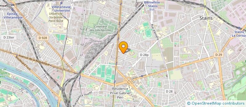 localisation de l'entreprise SARL SETIFIS à PIERREFITTE-SUR-SEINE