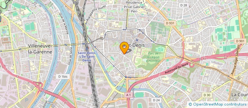 localisation de l'entreprise SARL SETRANE à SAINT-DENIS