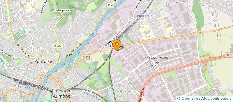 localisation de l'entreprise SARL SETRIA  SAINT-OUEN-L'AUMONE