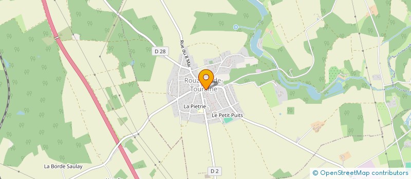 localisation de l'entreprise SARL SEVAULT  ROUZIERS-DE-TOURAINE