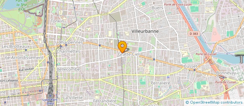 localisation de l'entreprise SARL SEVELTY à VILLEURBANNE