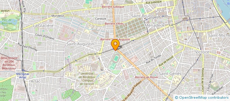 localisation de l'entreprise SARL SEVEN  BORDEAUX