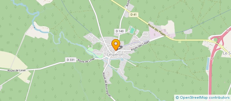 localisation de l'entreprise SARL SEVEN à LESPERON