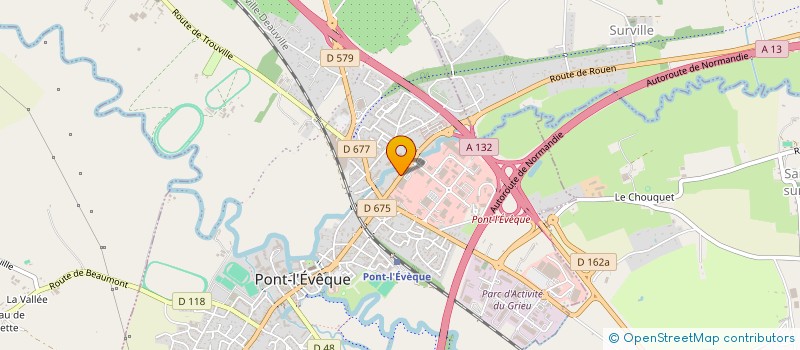 localisation de l'entreprise SARL SEVILA à PONT L'EVEQUE