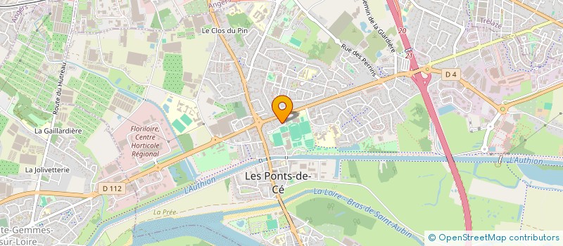 localisation de l'entreprise SARL SEYE  LES PONTS-DE-CE