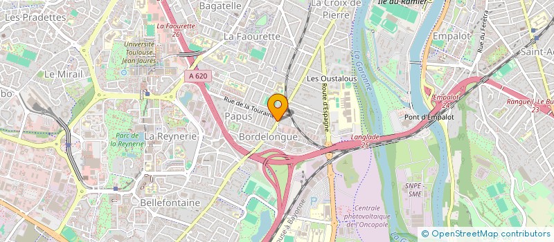 localisation de l'entreprise SARL SEYSSES ALIMENTATION à TOULOUSE