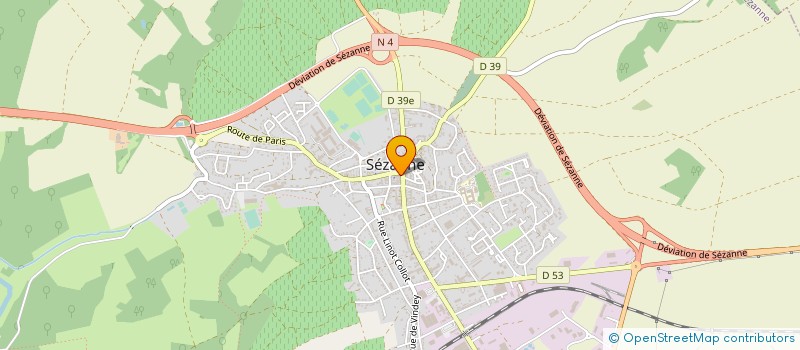 localisation de l'entreprise SARL SEZCAPI à SEZANNE