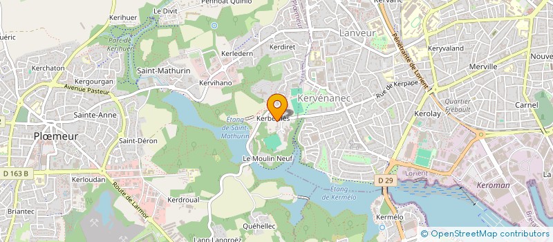 localisation de l'entreprise SARL SFAR à PLOEMEUR
