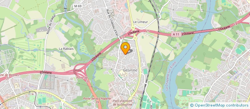 localisation de l'entreprise SARL SFC à LA CHAPELLE-SUR-ERDRE