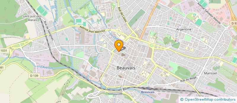 localisation de l'entreprise SARL SGE à BEAUVAIS