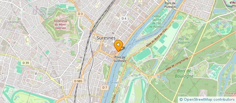 localisation de l'entreprise SARL SGM à SURESNES