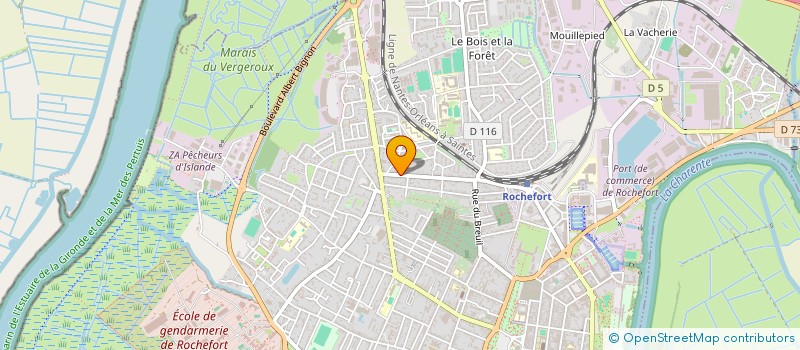 localisation de l'entreprise SARL SGME  ROCHEFORT