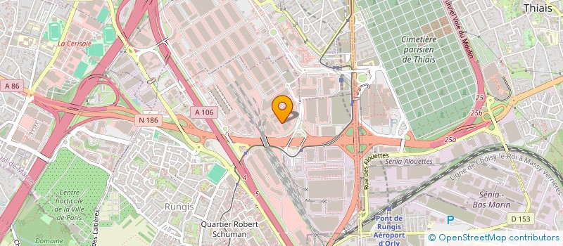 localisation de l'entreprise SARL SGR à RUNGIS