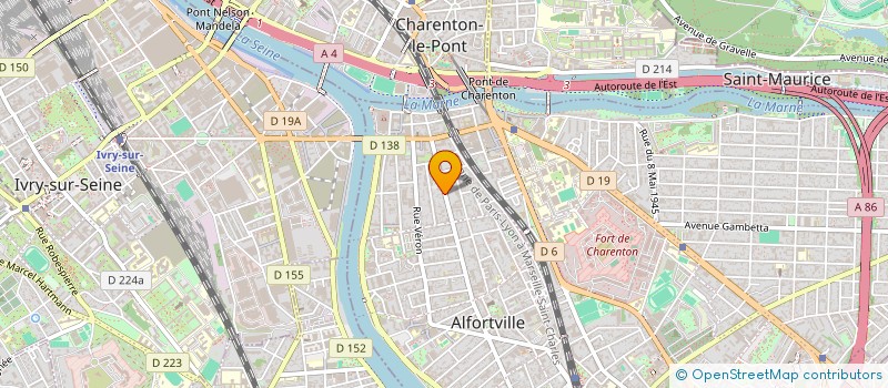 localisation de l'entreprise SARL SGS ESPACE à ALFORTVILLE