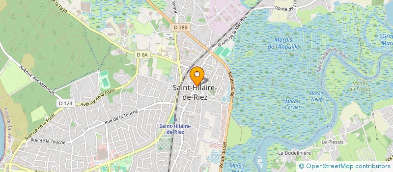 localisation de l'entreprise SARL SH à SAINT-HILAIRE-DE-RIEZ