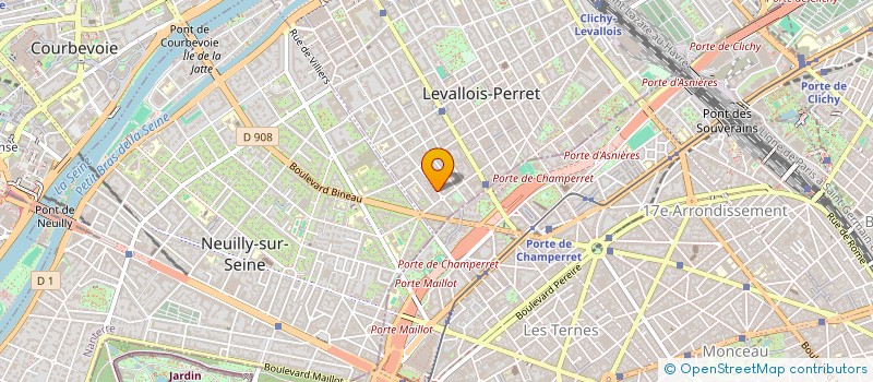 localisation de l'entreprise SARL SHALEVET CONDUITE à LEVALLOIS-PERRET