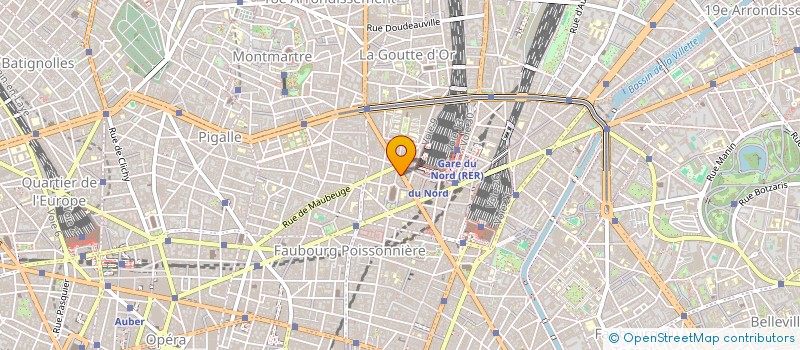 localisation de l'entreprise SARL SHAO  PARIS