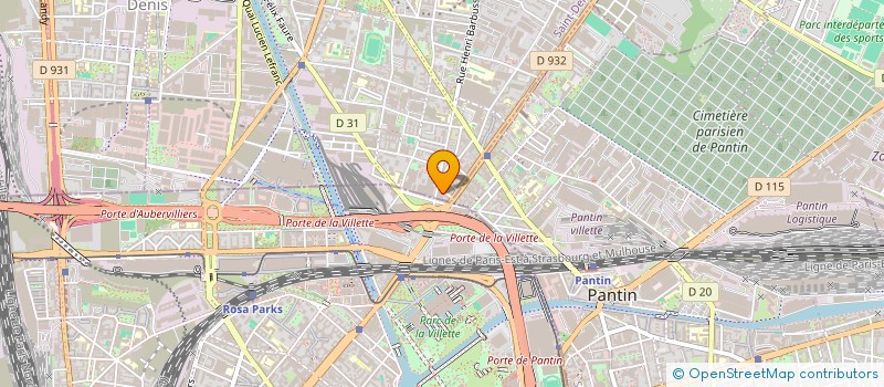 localisation de l'entreprise SARL SHAPLA à AUBERVILLIERS
