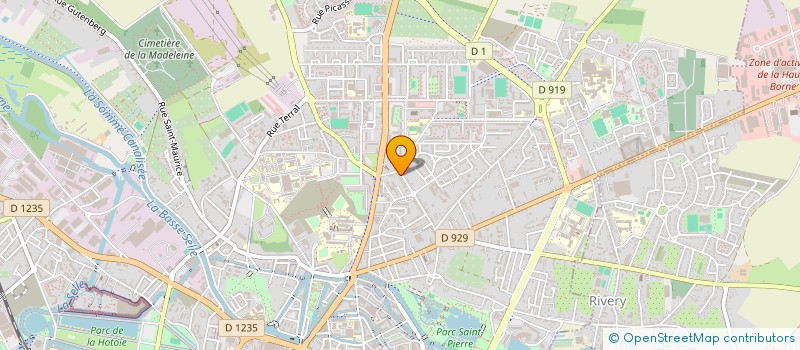 localisation de l'entreprise SARL SHARAZADE  AMIENS