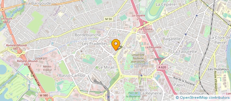 localisation de l'entreprise SARL SHEERAZ ESTHETIQUE à TOULOUSE