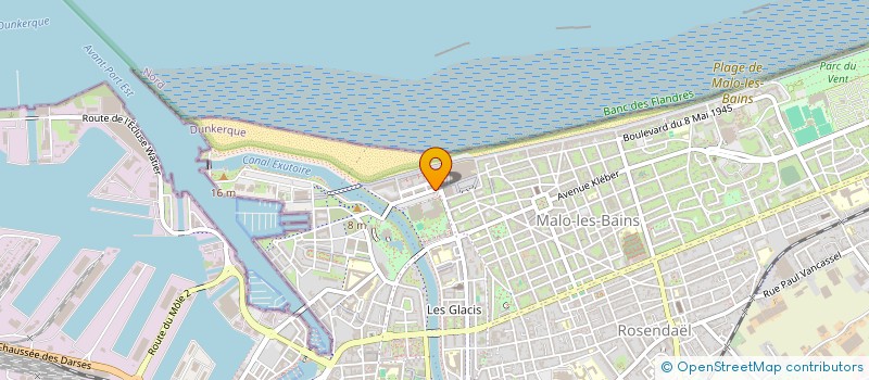 localisation de l'entreprise SARL SHEHERAZADE à DUNKERQUE