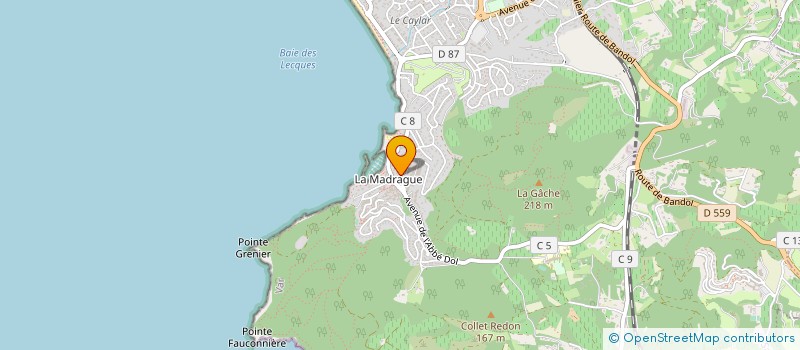 localisation de l'entreprise SARL SHENAJ à SAINT-CYR-SUR-MER