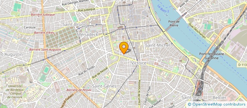 localisation de l'entreprise SARL SHERAZAD CONSTRUCTION  BORDEAUX