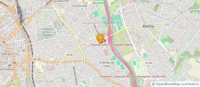 localisation de l'entreprise SARL SHG à TOULOUSE