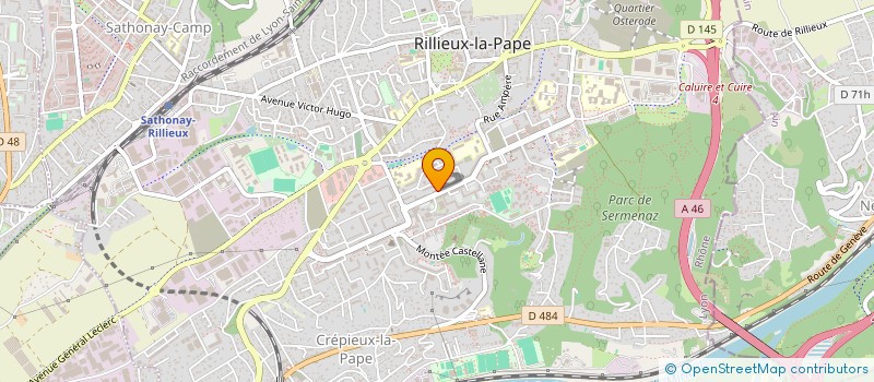 localisation de l'entreprise SARL SHOPPING SECURITE  RILLIEUX-LA-PAPE