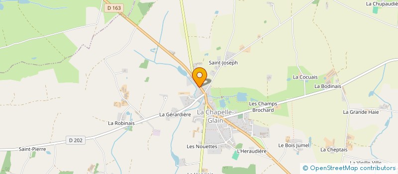 localisation de l'entreprise SARL SHOWGUN à LA CHAPELLE-GLAIN