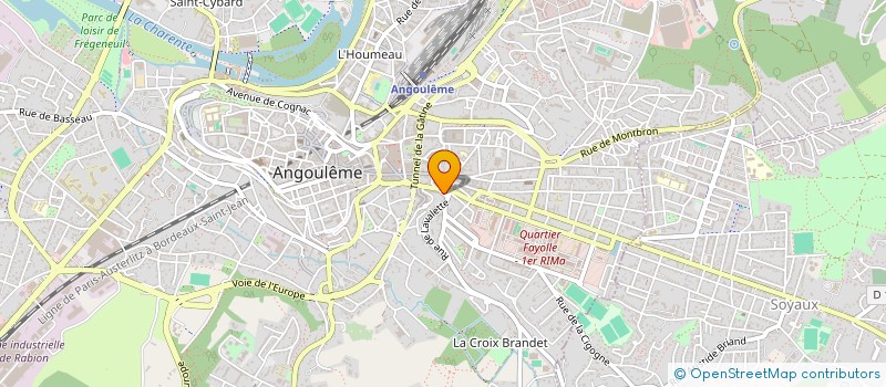 localisation de l'entreprise SARL SIAB à ANGOULEME