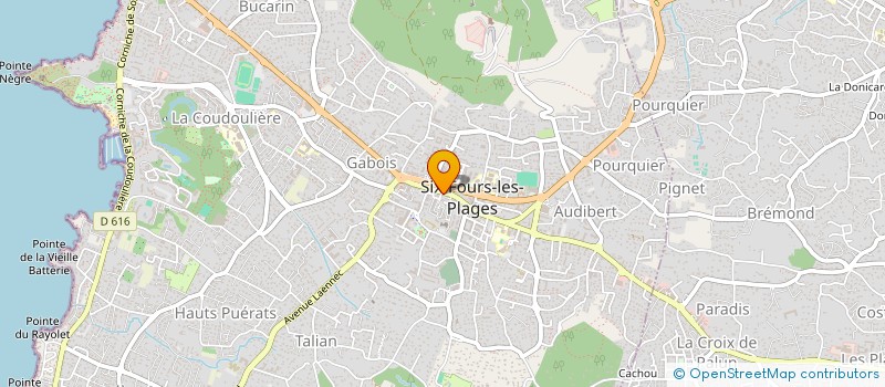 localisation de l'entreprise SARL SIB à SIX-FOURS-LES-PLAGES