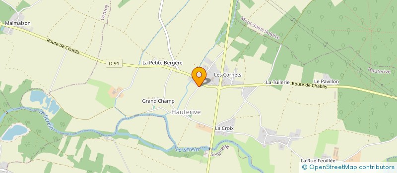 localisation de l'entreprise SARL SIBAT à HAUTERIVE