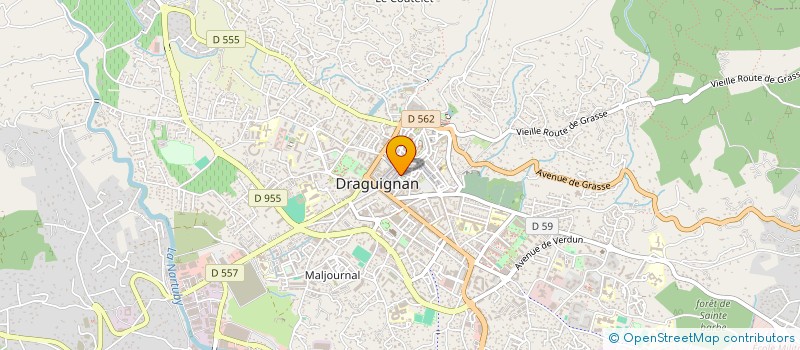 localisation de l'entreprise SARL SIBEL  DRAGUIGNAN