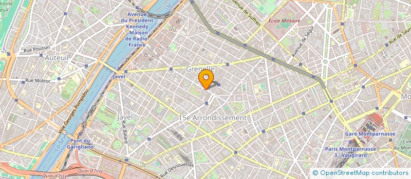 localisation de l'entreprise SARL SIBEL  PARIS