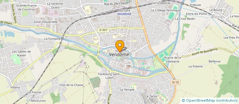 localisation de l'entreprise SARL SIBORE  VENDOME