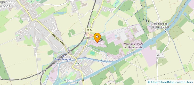 localisation de l'entreprise SARL SICADE à WAVRIN