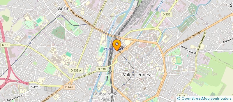 localisation de l'entreprise SARL SICILIA à VALENCIENNES