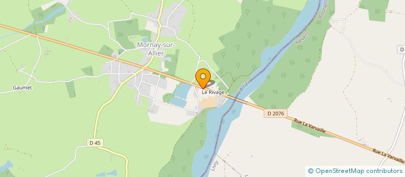 localisation de l'entreprise SARL SIG SEREC à MORNAY-SUR-ALLIER