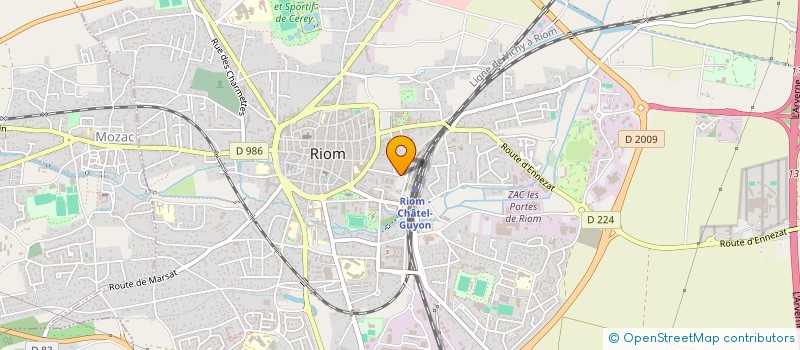 localisation de l'entreprise SARL SIGNALED EQUIPMENTS  ENNEZAT