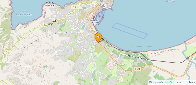 localisation de l'entreprise SARL SIGNATURE DI BALAGNA à CALVI