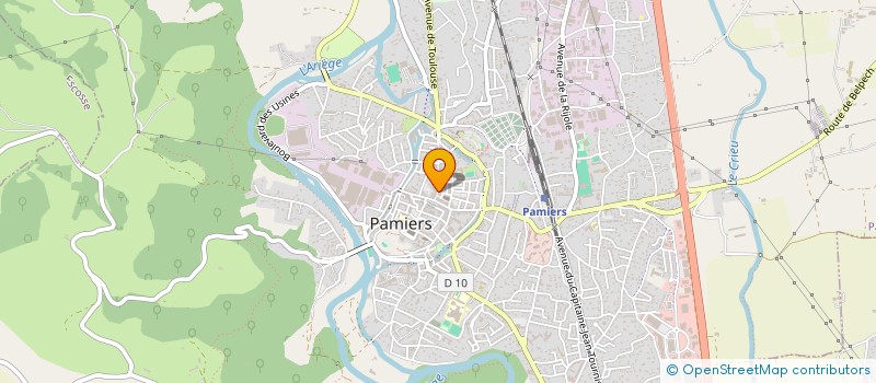 localisation de l'entreprise SARL SIGNATURES à PAMIERS