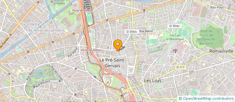 localisation de l'entreprise SARL SIGNE DECO à LE PRE-SAINT-GERVAIS