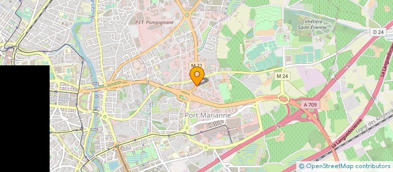 localisation de l'entreprise SARL SIGNES MEDITERRANEE à MONTPELLIER