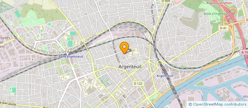 localisation de l'entreprise SARL SIHEM à ARGENTEUIL