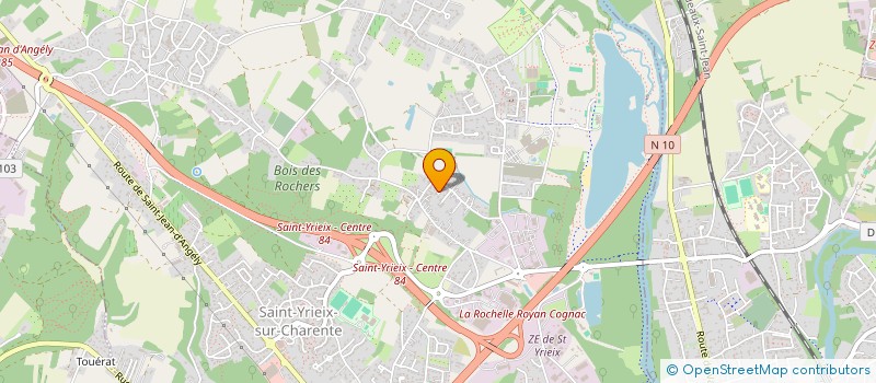 localisation de l'entreprise SARL SILLAC à SAINT-YRIEIX-SUR-CHARENTE