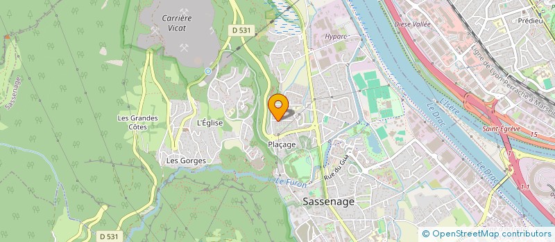 localisation de l'entreprise SARL SILVESTRI à SASSENAGE